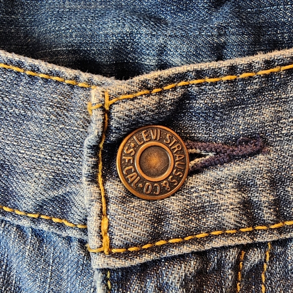 Levi's 527 Women's Jeans Denim Blue Jeans Red Tab Straight Cut Jeans 29 x 30 - Picture 4 of 13